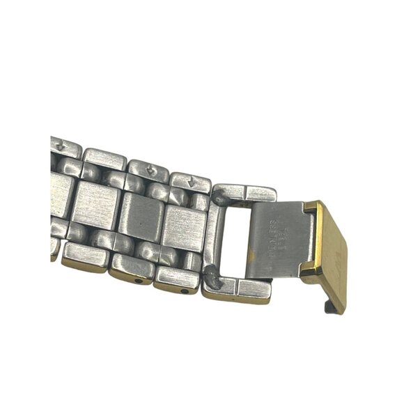 Wittnauer Gold Tone Men's Watch Swiss Made SW2586 Round Two Tone Working - Picture 6 of 7